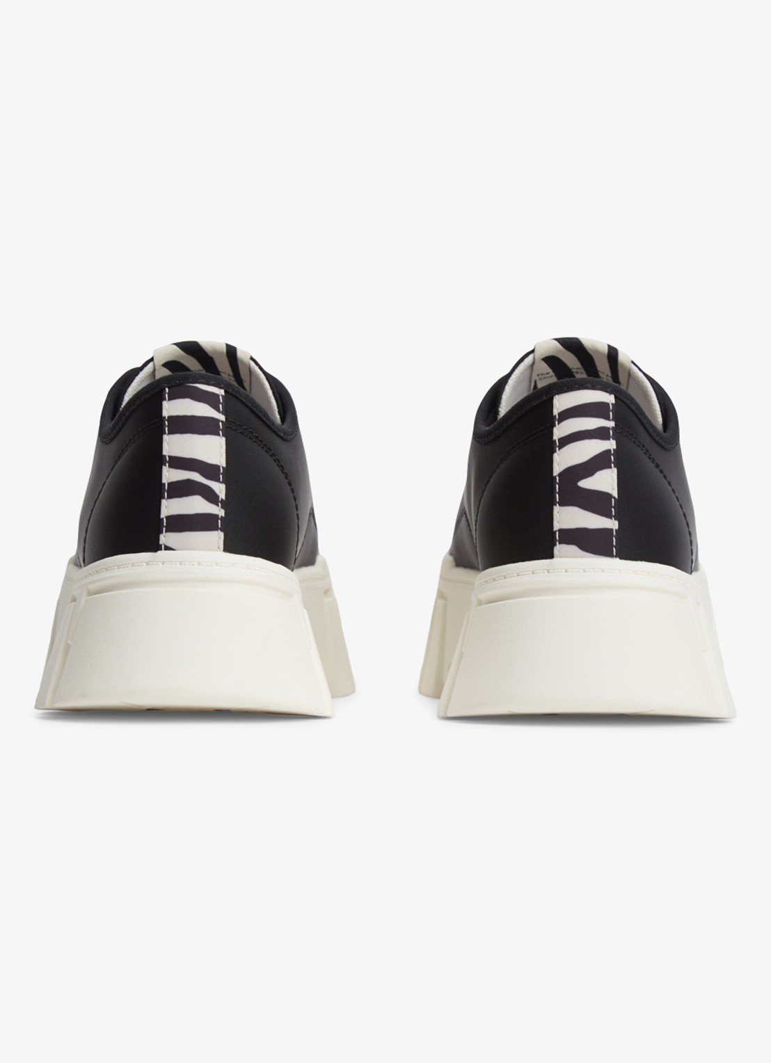 Tommy Hilfiger Sneaker met logo - achterkant 3 zwart