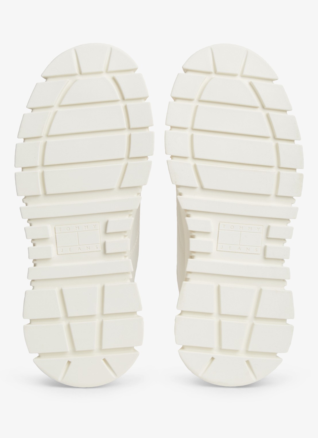 Tommy Hilfiger Sneaker met logo - detail 3 ivoor
