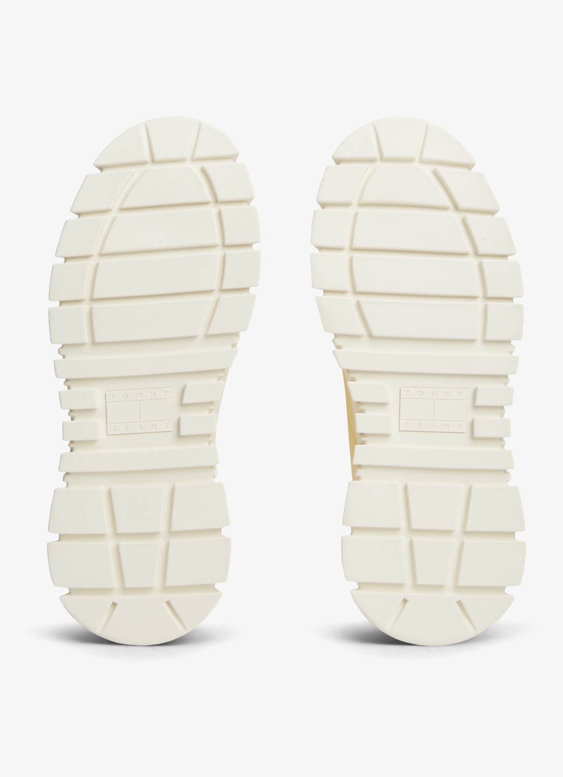 Tommy Hilfiger Sneaker met logo - detail 6 lichtgeel