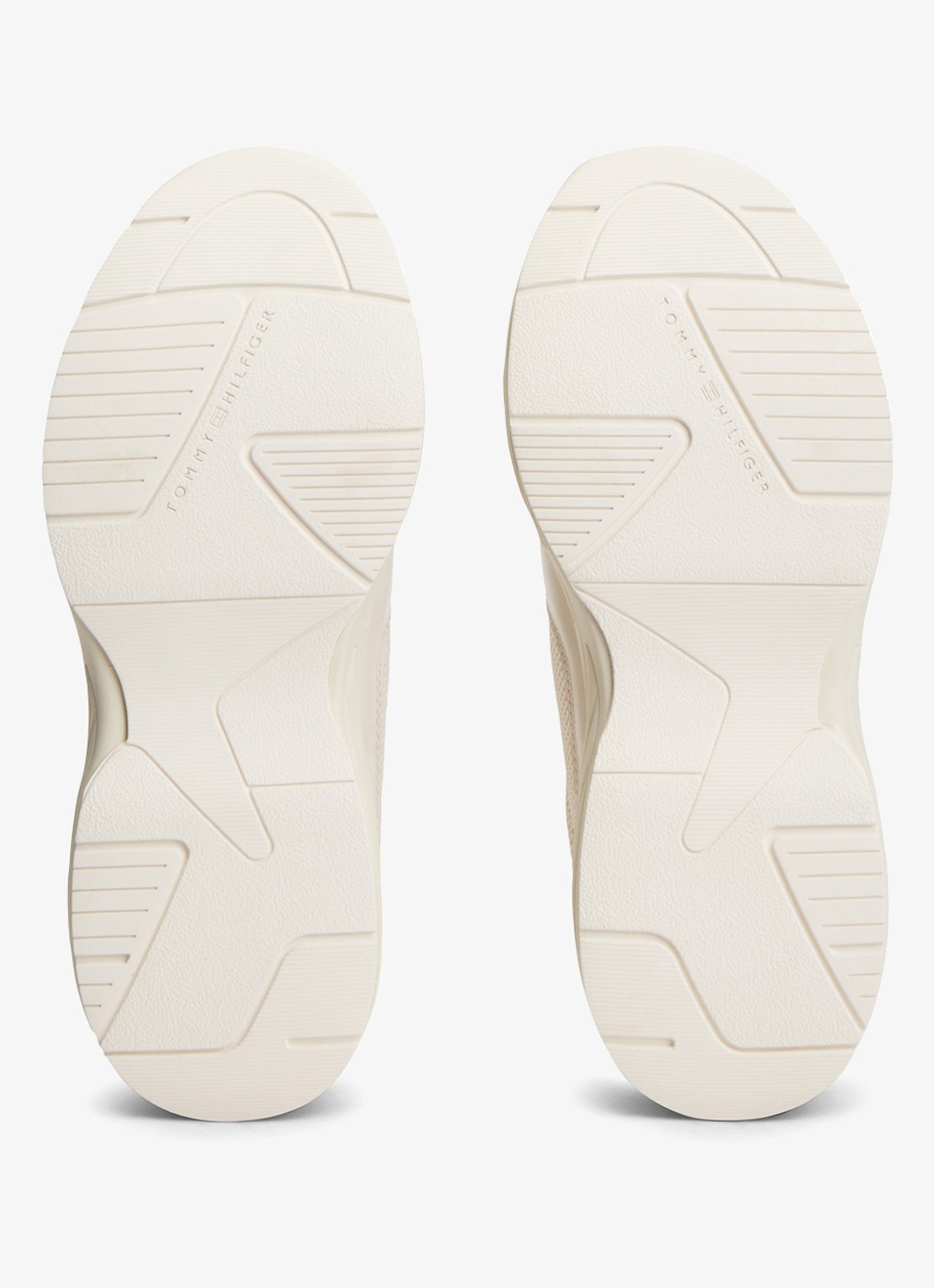 Tommy Hilfiger Sneaker met logo - detail 5 creme