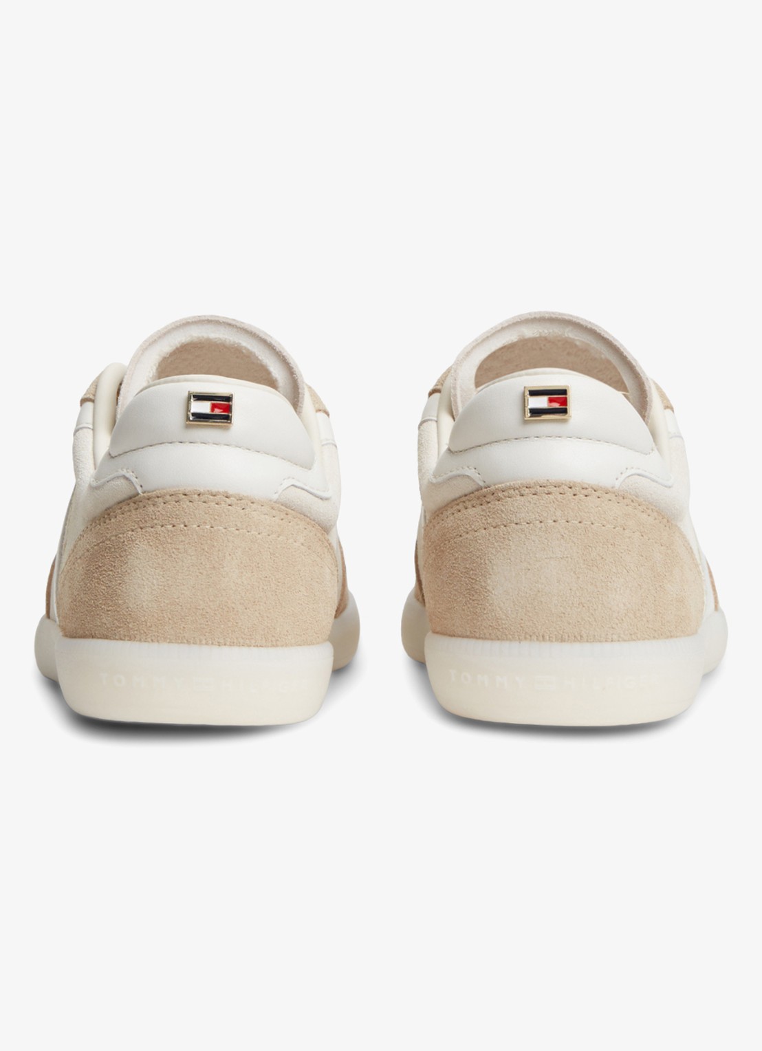 Tommy Hilfiger Sneaker met logo - detail 7 creme