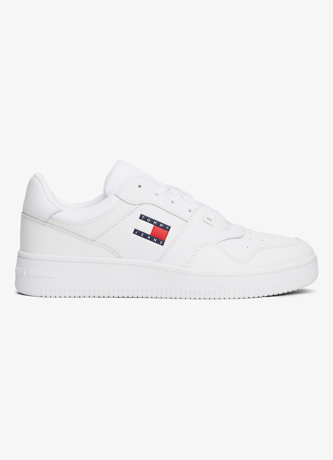 Tommy Hilfiger Sneaker met logo - detail 5 wit
