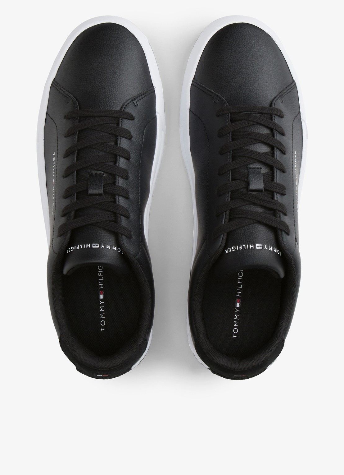 Tommy Hilfiger Sneaker met logo - detail 4 zwart