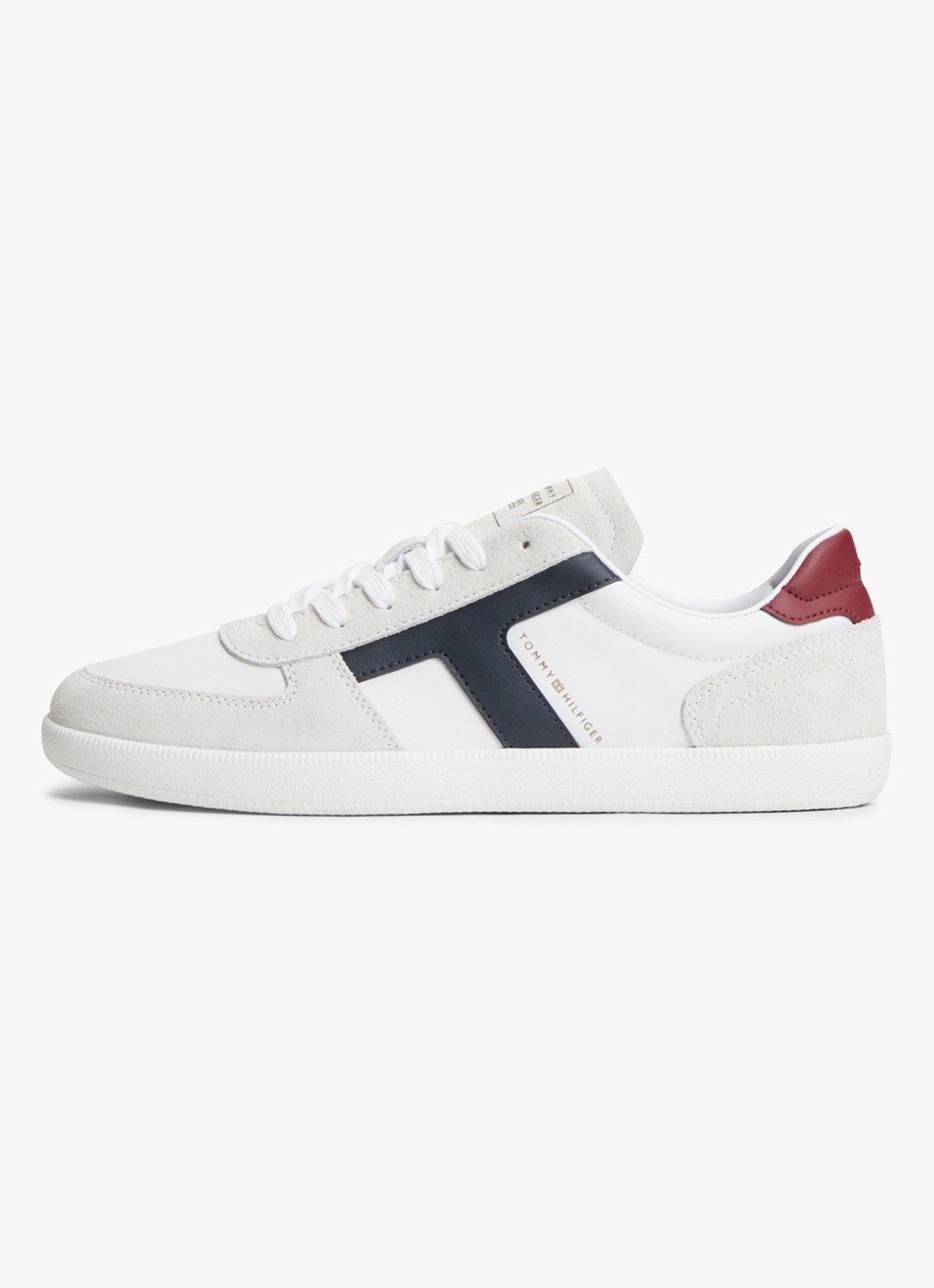 Tommy Hilfiger Sneaker met logo - detail 3 wit