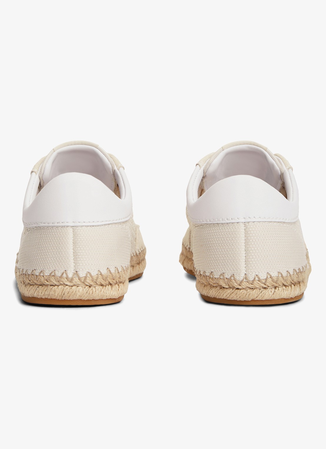 Tommy Hilfiger Sneaker met opengewerkt dessin - achterkant 4 creme