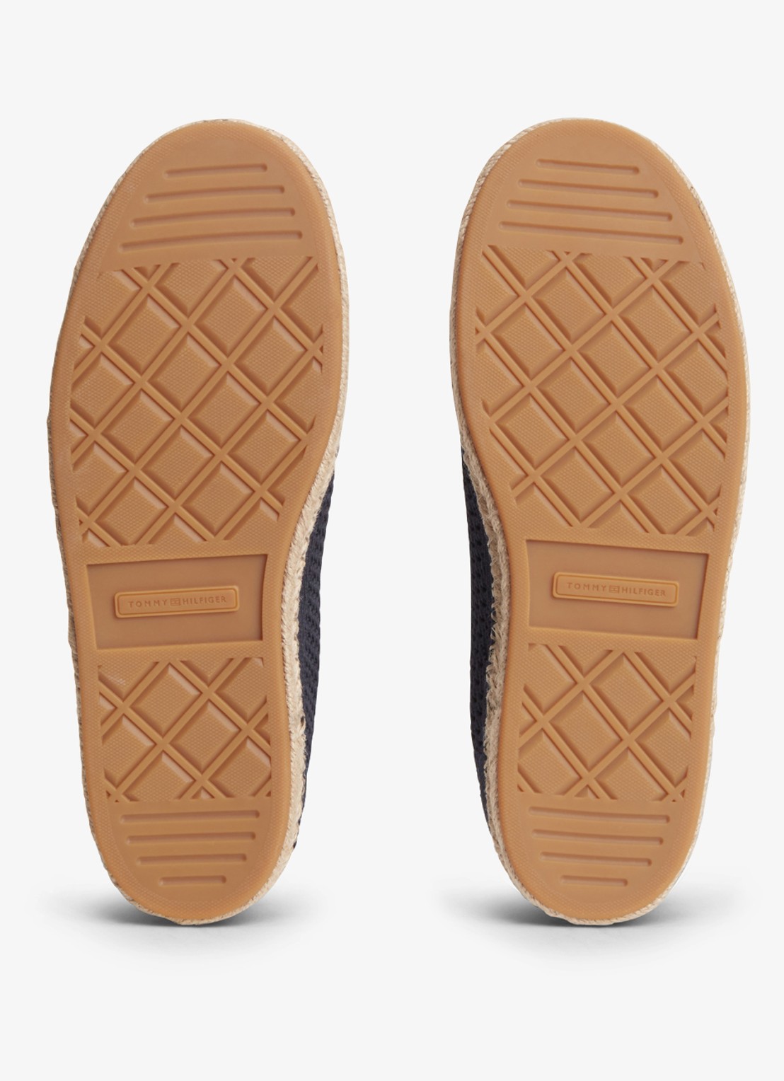 Tommy Hilfiger Sneaker met opengewerkt dessin - detail 5 donkerblauw