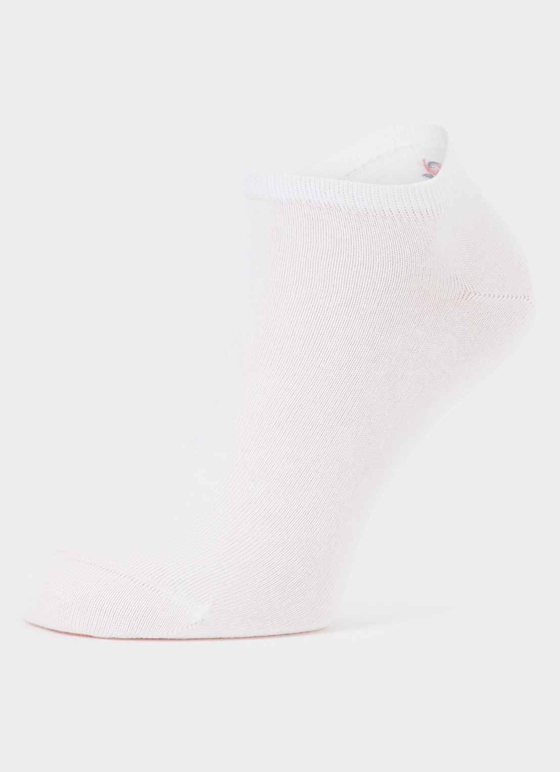 Tommy Hilfiger Sneakersokken in uni in 2-pack - detail 3 wit