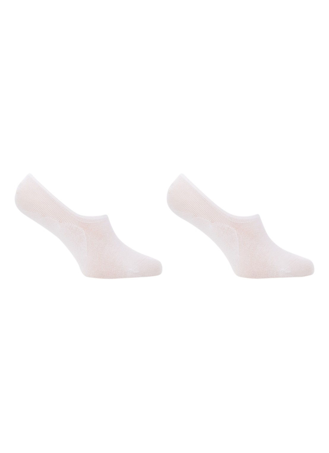 Tommy Hilfiger Sneakersokken in uni in 2-pack - voorkant wit