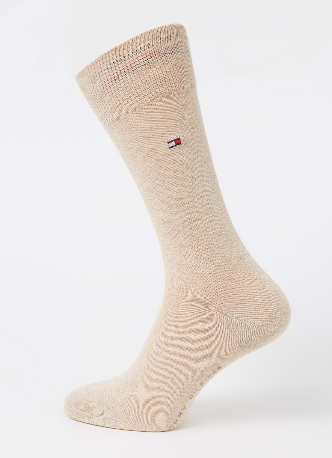 Tommy Hilfiger Sokken in uni in 2-pack - detail beige
