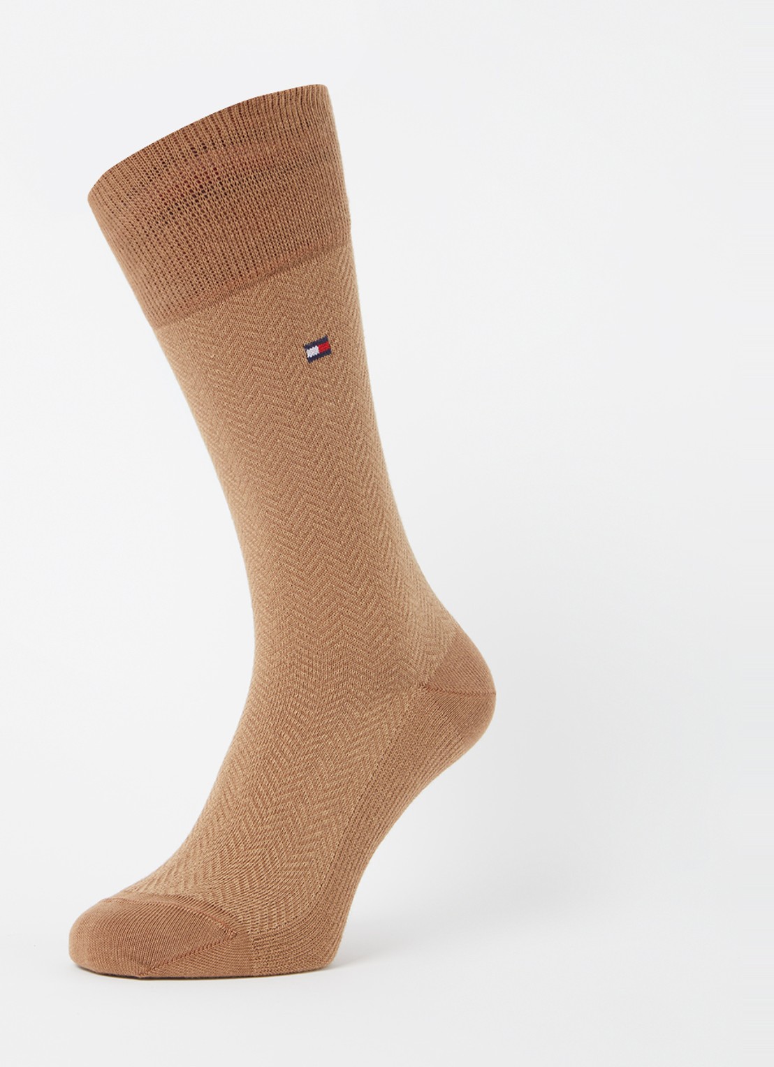 Tommy Hilfiger Sokken met logo in 2-pack - detail camel