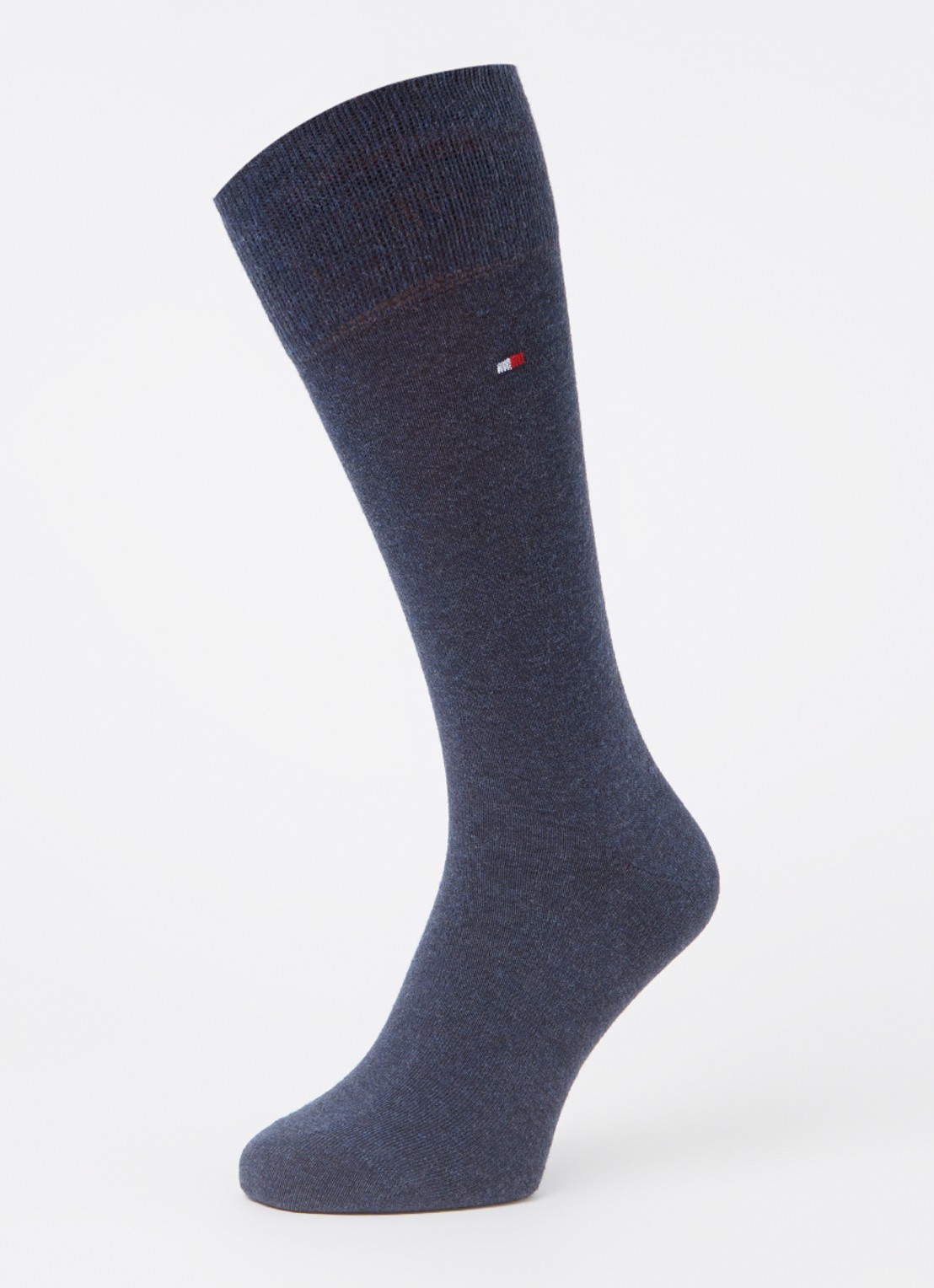 Tommy Hilfiger Sokken met logo in 2-pack - detail indigo