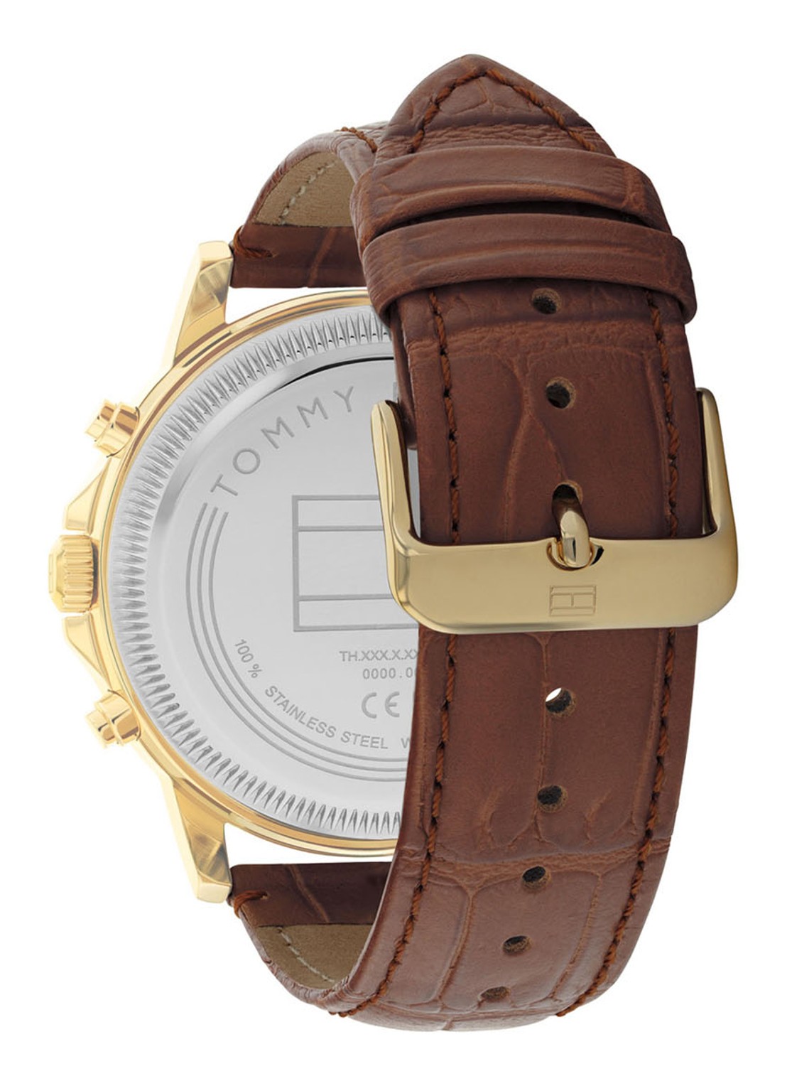 Tommy Hilfiger Stewart horloge TH1710631 - detail 2 bruin
