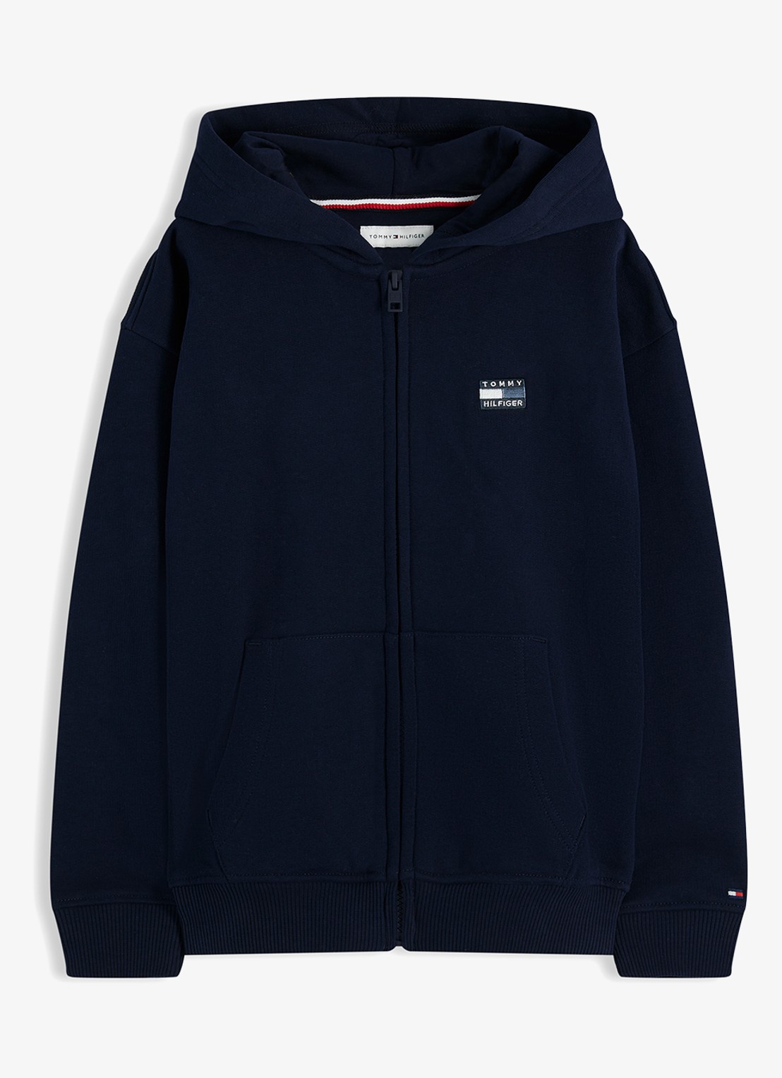Tommy Hilfiger Sweatvest met logo - voorkant 2 dark night navy-c1g