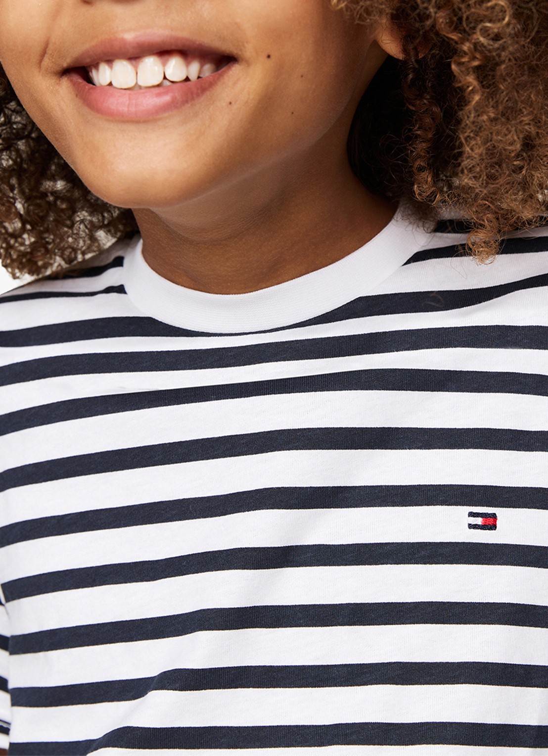 Tommy Hilfiger T-shirt met logo in 2-pack - detail 4 wit