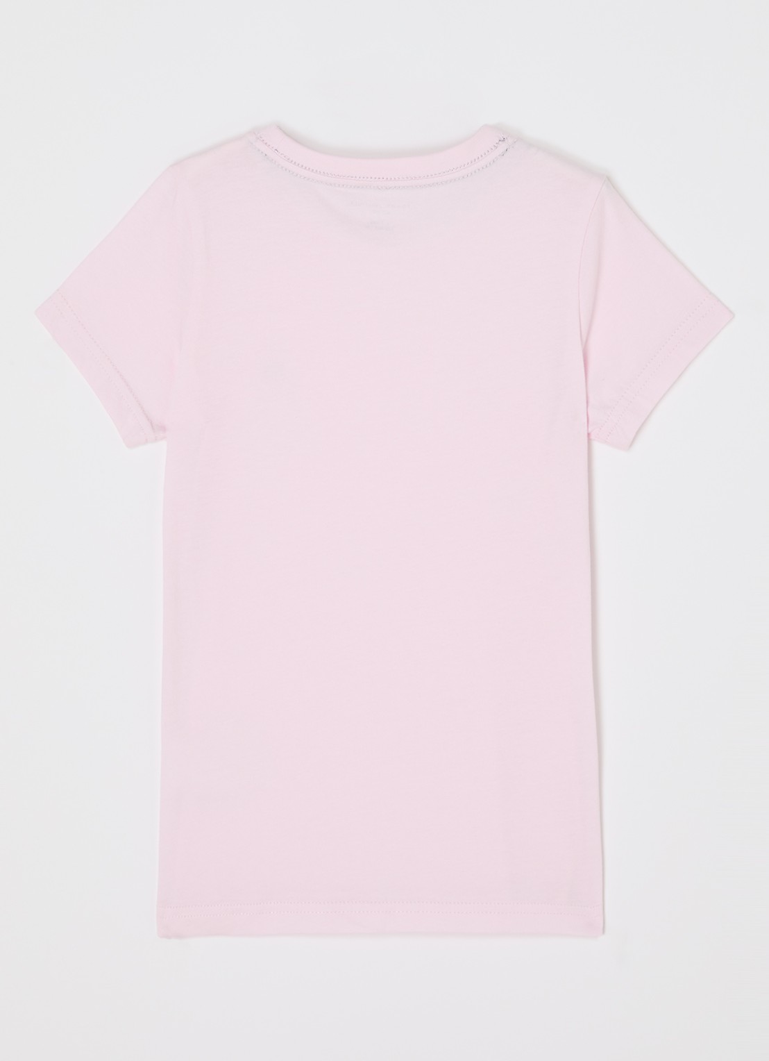 Tommy Hilfiger T-shirt met logo in 2-pack - voorkant 2 lichtroze