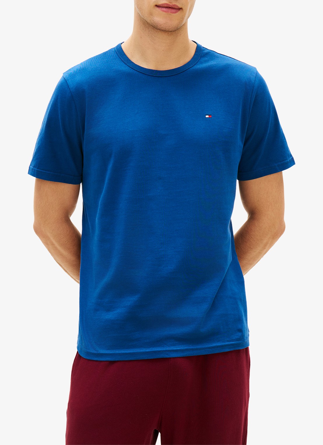 Tommy Hilfiger T-shirt met logo in 3-pack - detail 3 wit