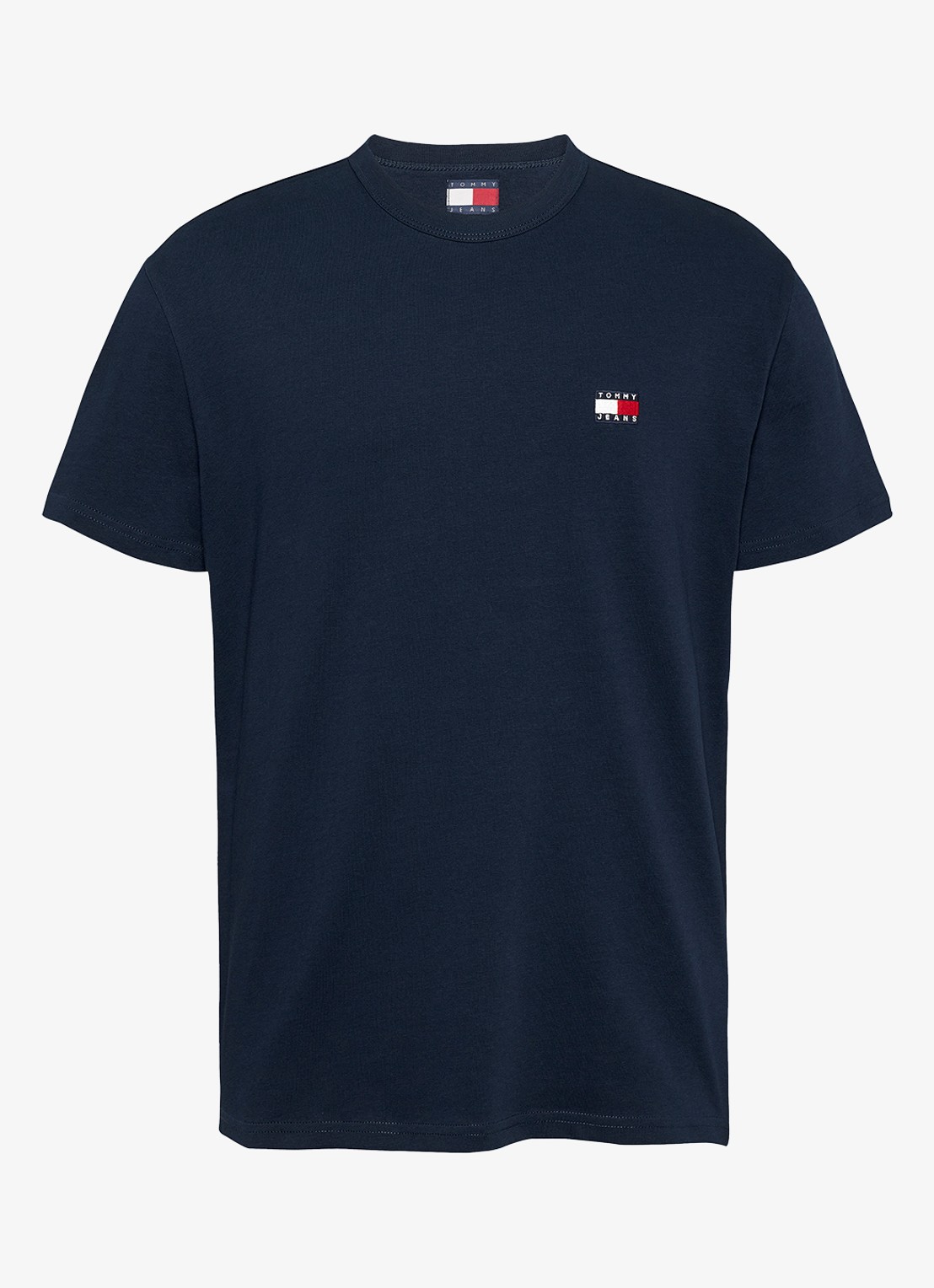Tommy Hilfiger T-shirt met logo - voorkant 4 donkerblauw