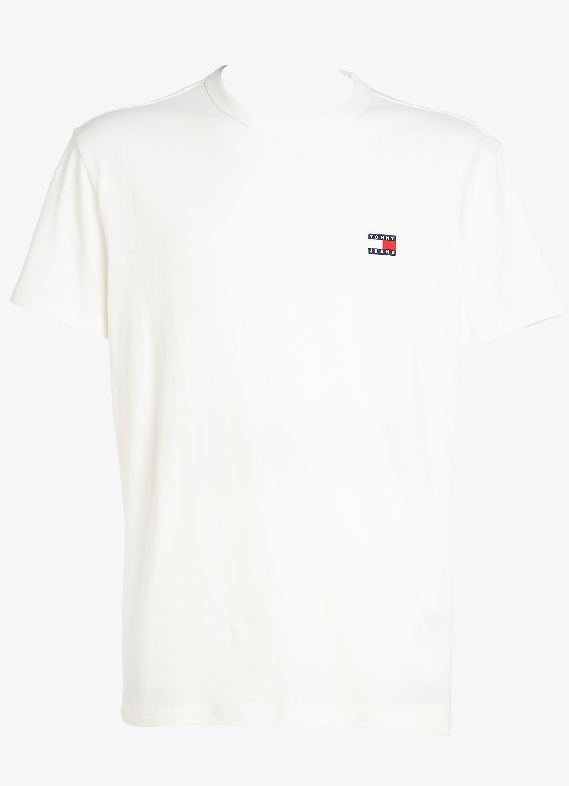 Tommy Hilfiger T-shirt met logo - voorkant 5 gebroken wit