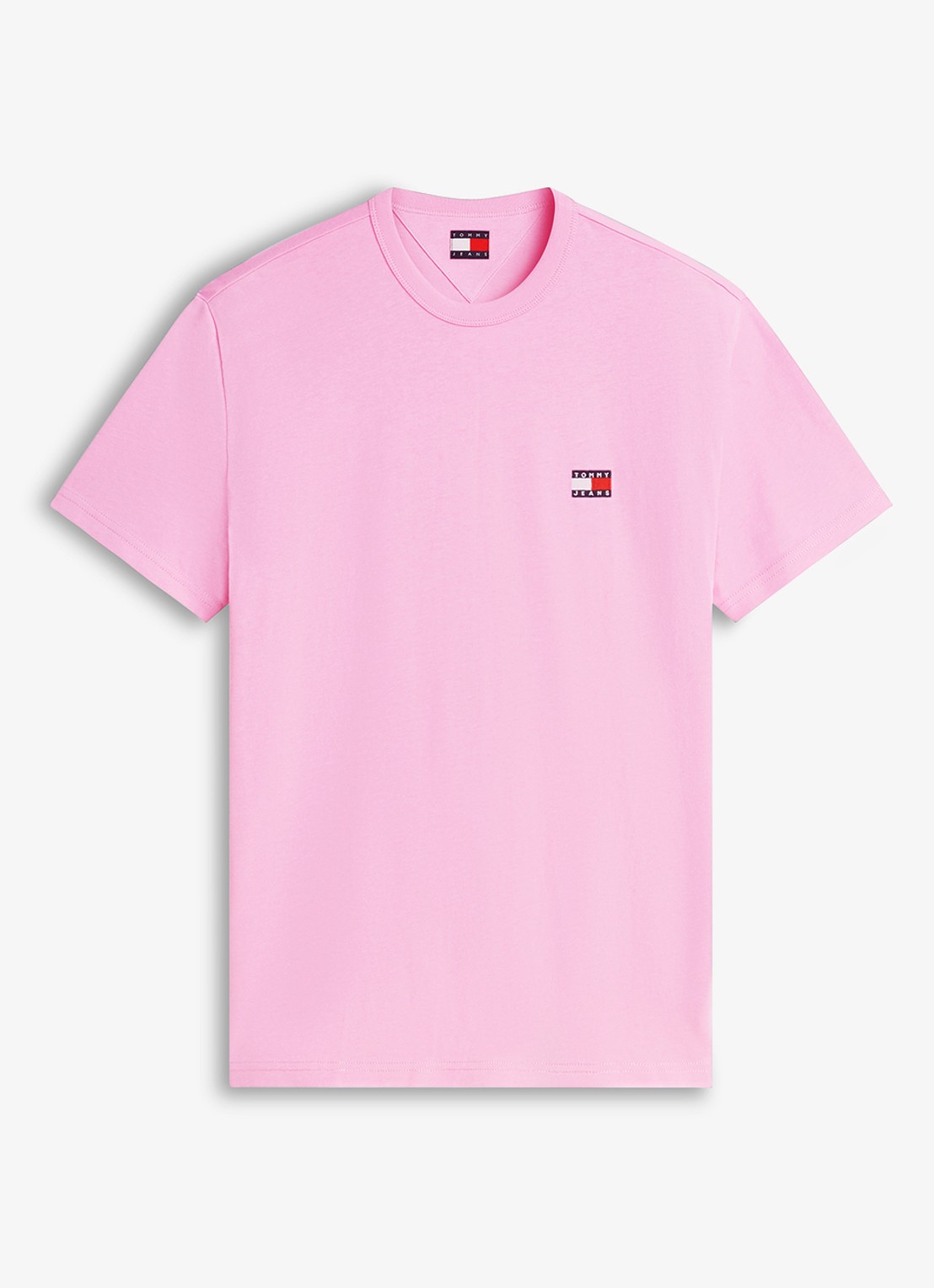 Tommy Hilfiger T-shirt met logo - voorkant 4 citronella-zf0 / geel