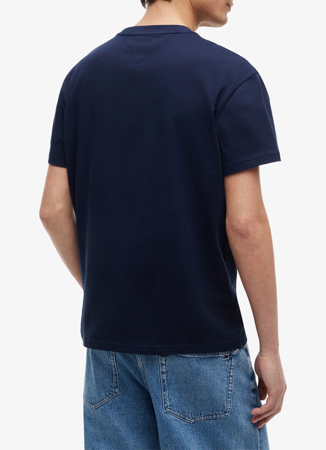 Tommy Hilfiger T-shirt met logo - achterkant 3 dark night navy-c1g