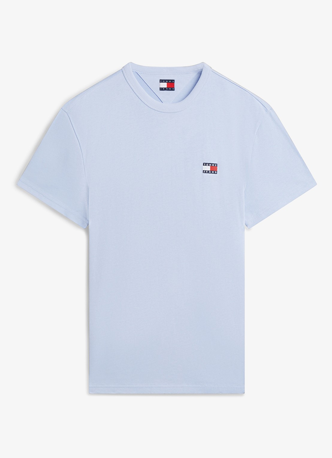 Tommy Hilfiger T-shirt met logo - voorkant blue storm-c6q / blauw