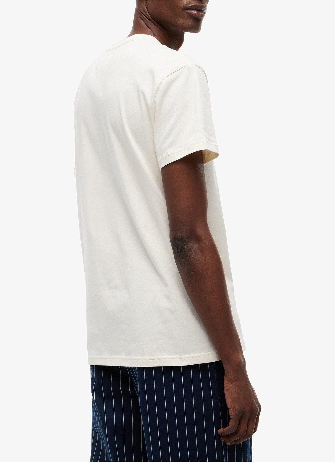 Tommy Hilfiger T-shirt met logo - achterkant wit