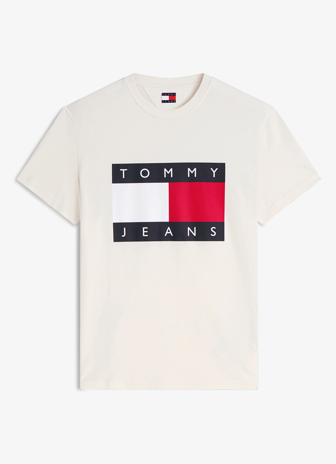 Tommy Hilfiger T-shirt met logo - voorkant 2 wit