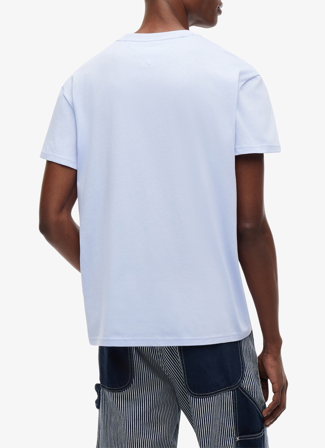 Tommy Hilfiger T-shirt met logo - achterkant lichtblauw