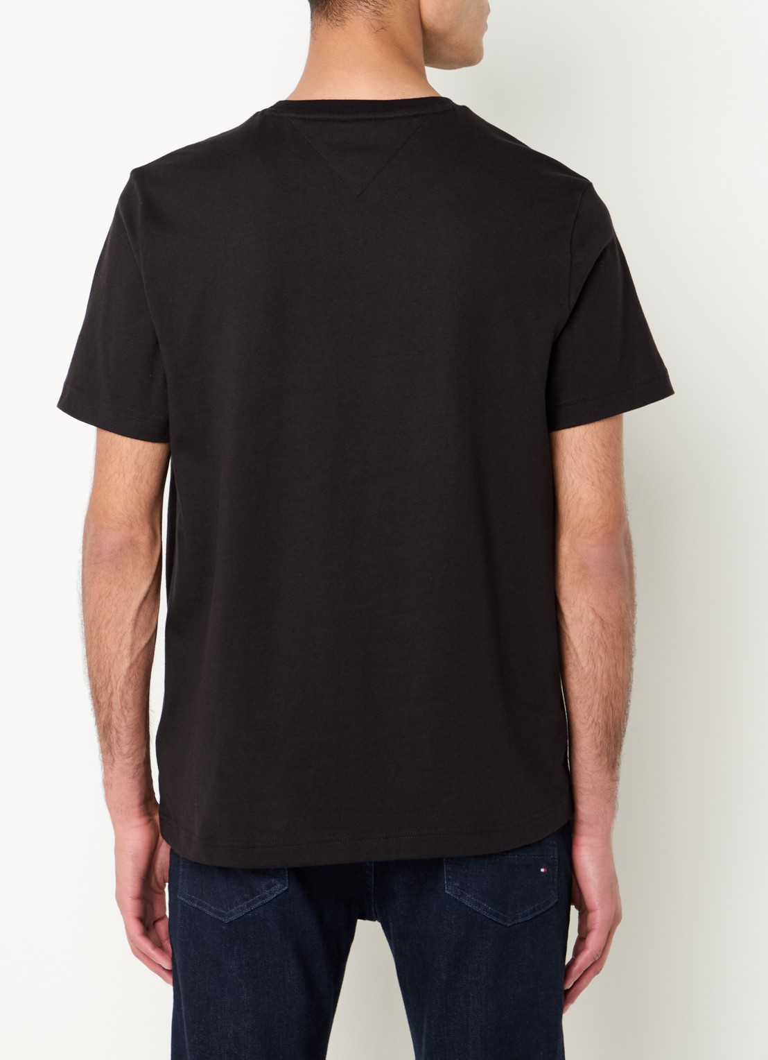Tommy Hilfiger T-shirt met logo - achterkant 3 zwart