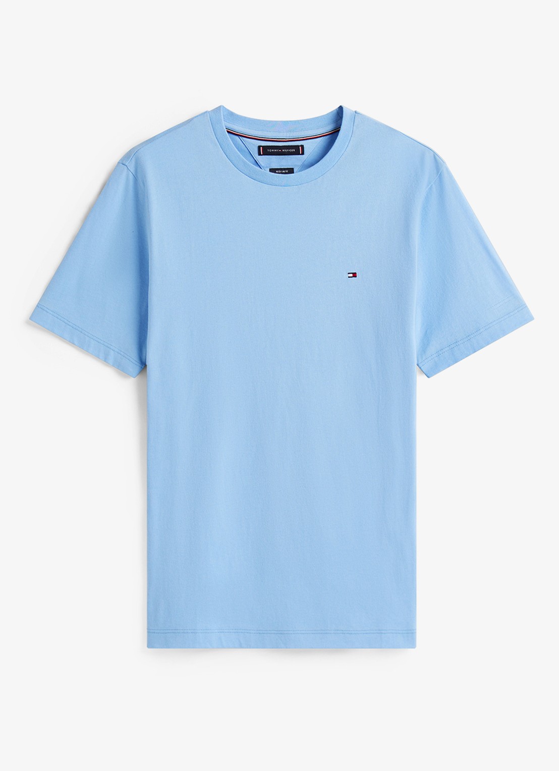 Tommy Hilfiger T-shirt met logo - voorkant 4 donkerblauw