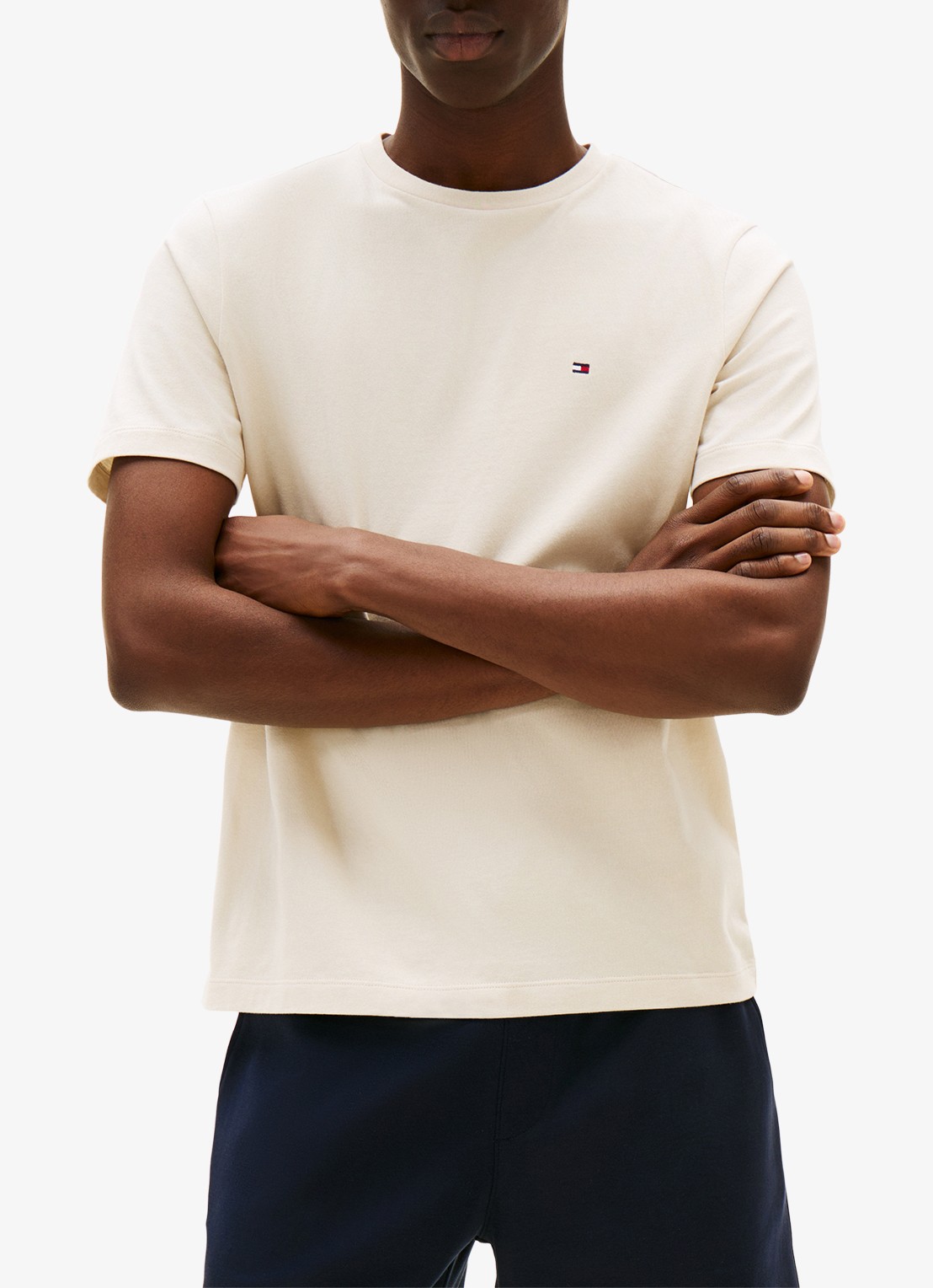 Tommy Hilfiger T-shirt met logo - detail 4 newsprint