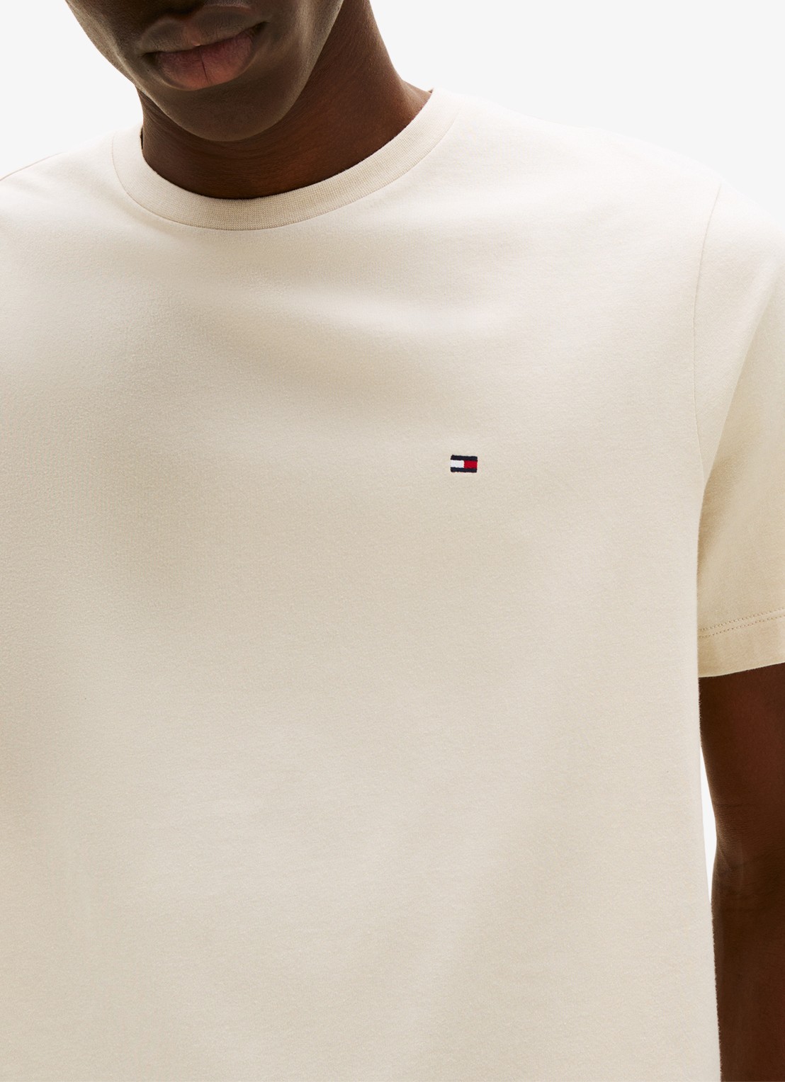 Tommy Hilfiger T-shirt met logo - detail 5 newsprint