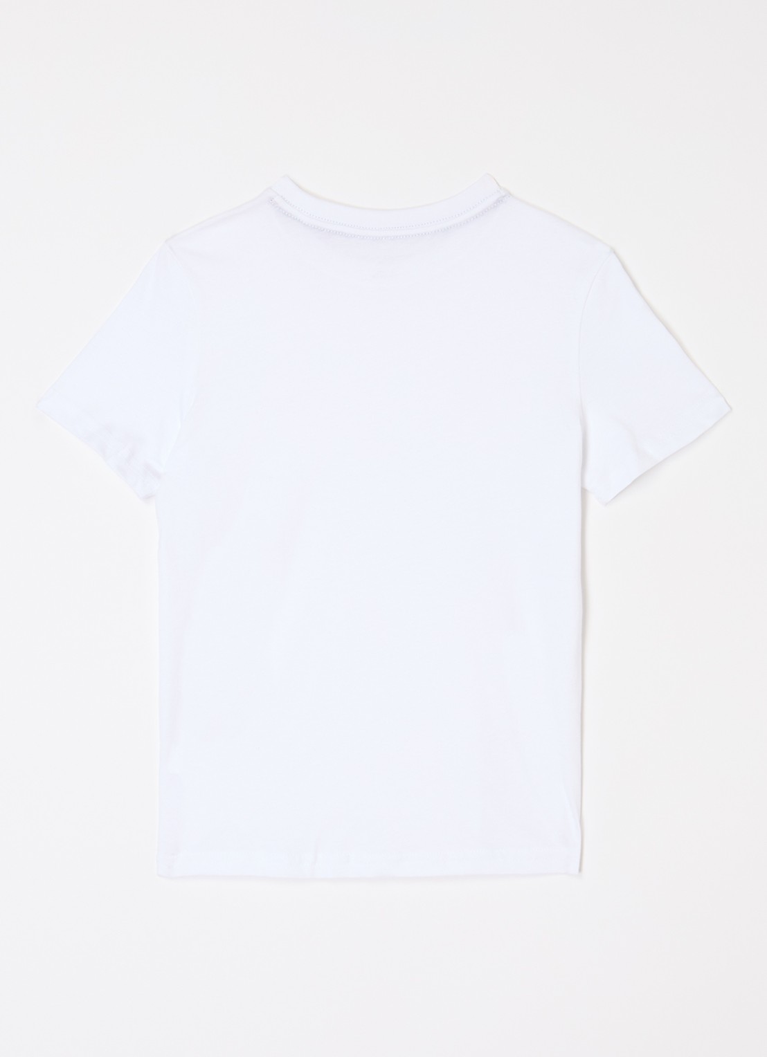 Tommy Hilfiger T-shirt met ronde hals in 2-pack - voorkant 2 wit