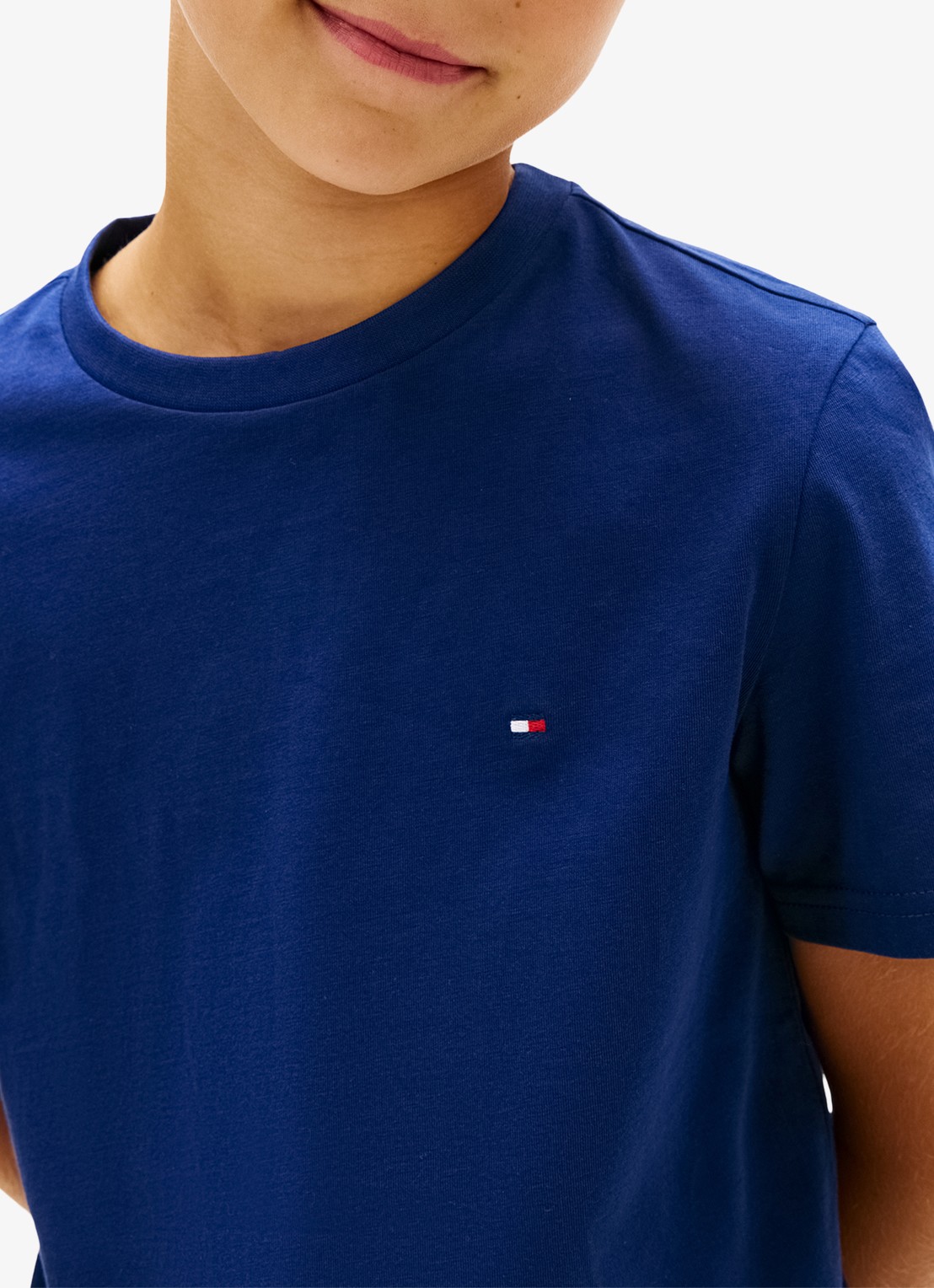 Tommy Hilfiger T-shirt met ronde hals in 2-pack - detail 6 brisk blue