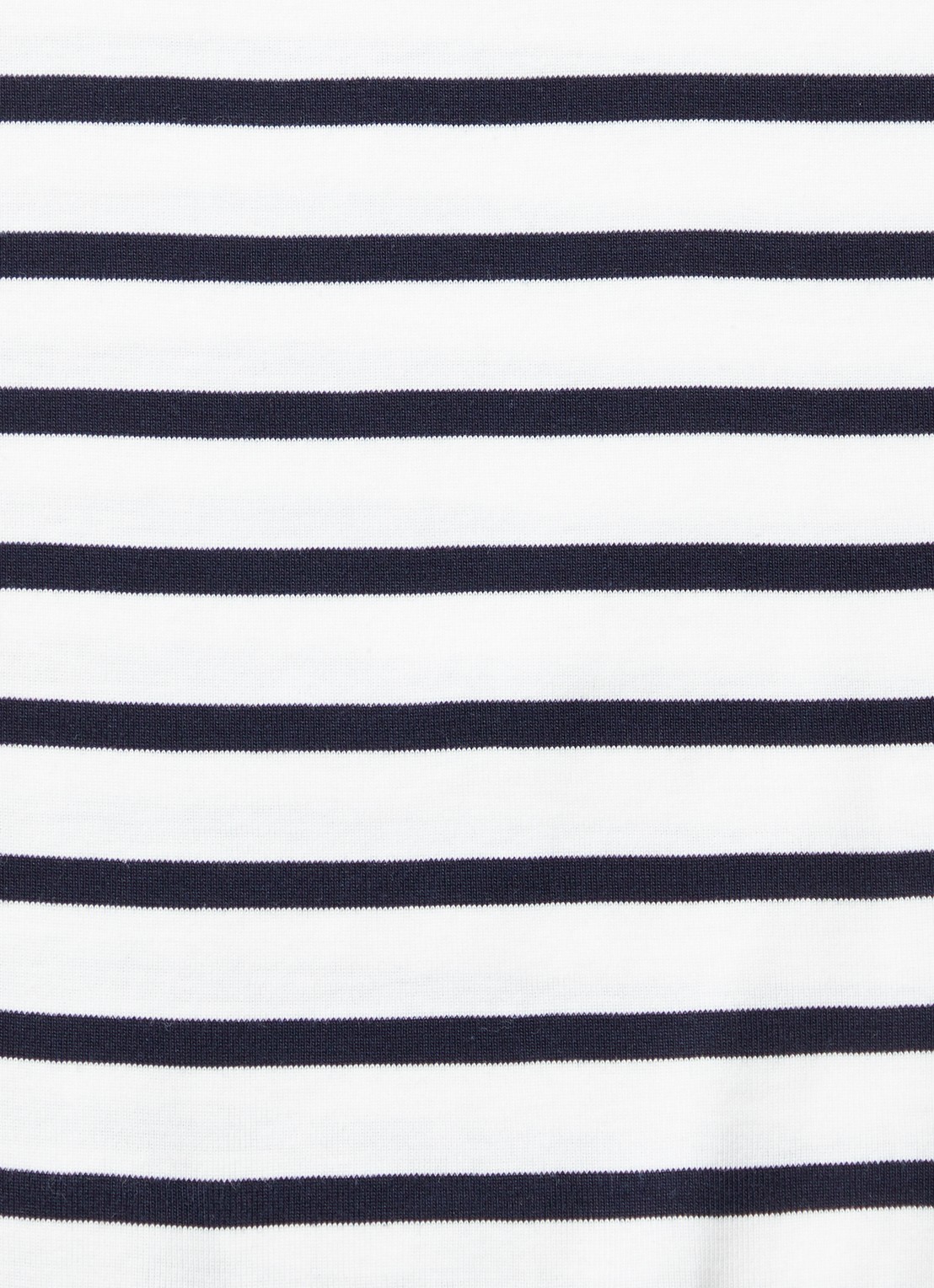 Tommy Hilfiger T-shirt met streepprint - detail 2 breton ecru/dessert sky / wit
