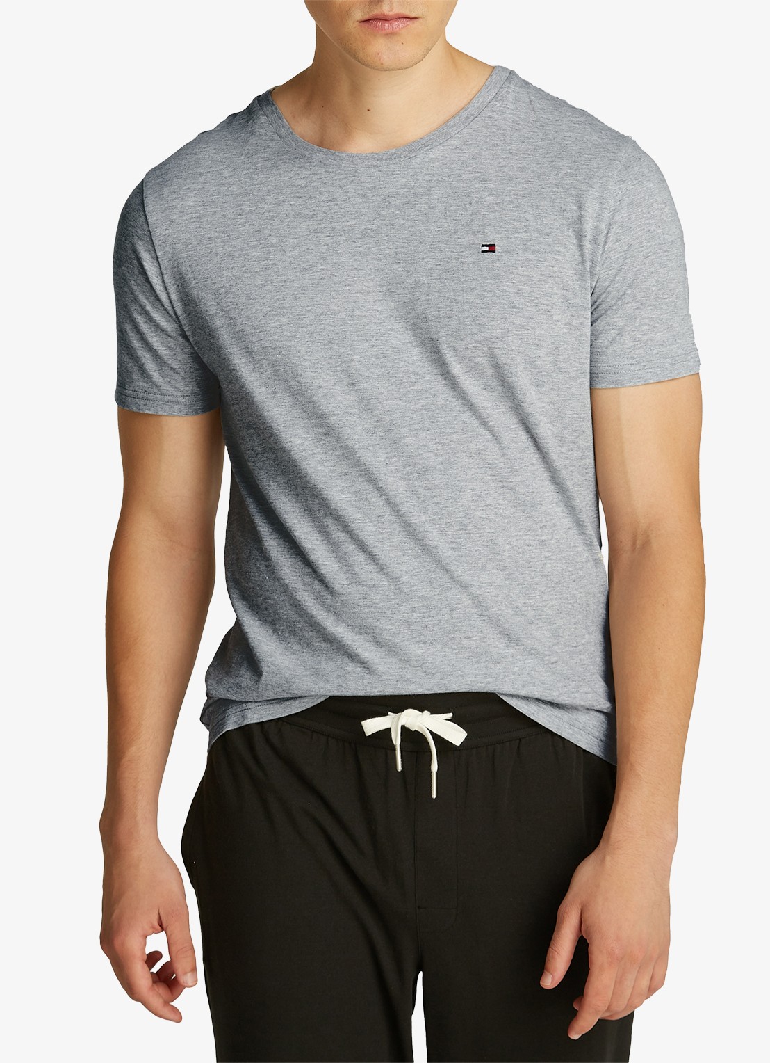 Tommy Hilfiger T-shirts met logo in 3-pack - detail 4 grijs