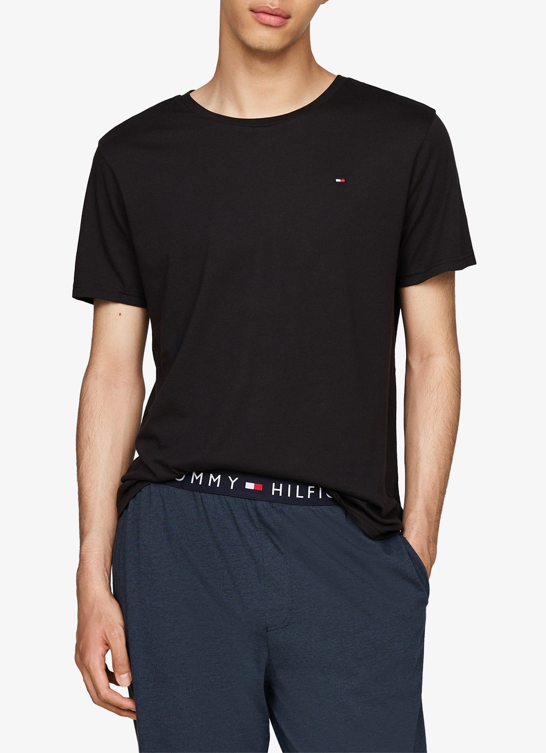 Tommy Hilfiger T-shirts met logo in 3-pack - detail 6 grijs