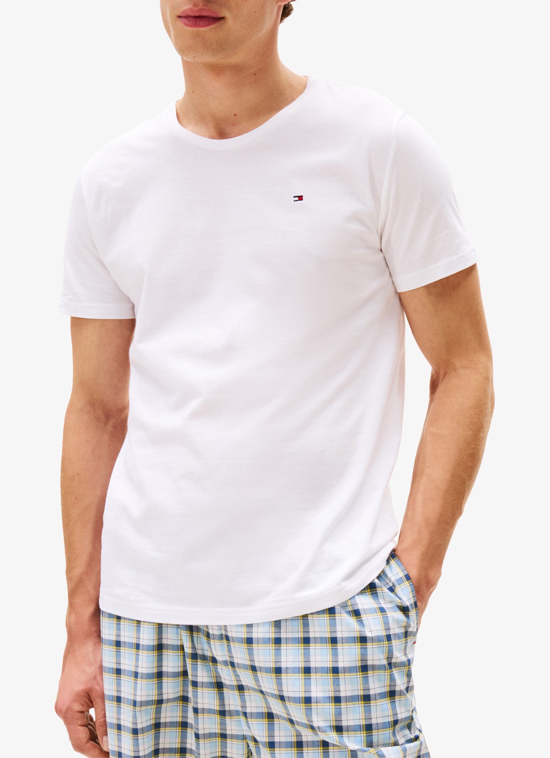 Tommy Hilfiger T-shirts met logo in 3-pack - detail 6 lindegroen