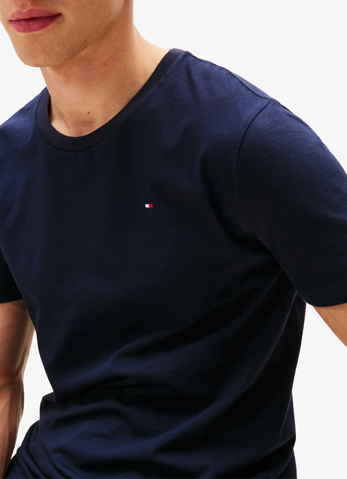Tommy Hilfiger T-shirts met logo in 3-pack - detail 7 lindegroen