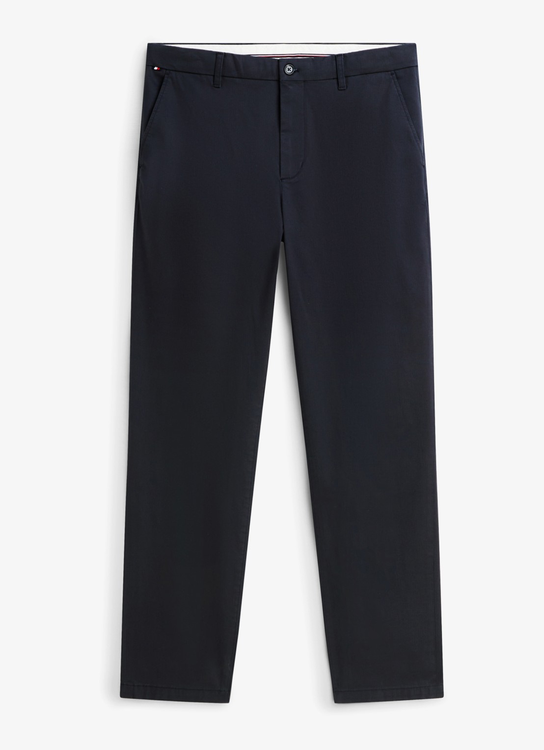 Tommy Hilfiger Tapered fit pantalon met steekzakken - voorkant navy blue-dw5 / blauw