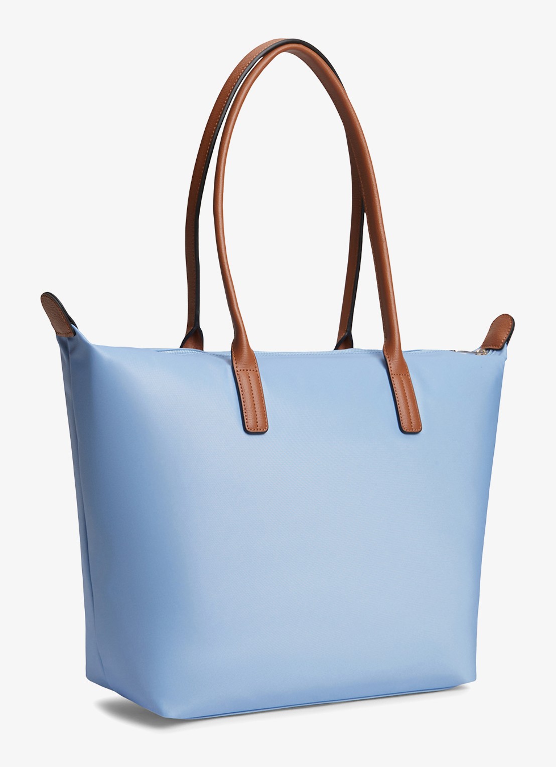 Tommy Hilfiger Tote shopper met logo - achterkant well water-c1y / blauw