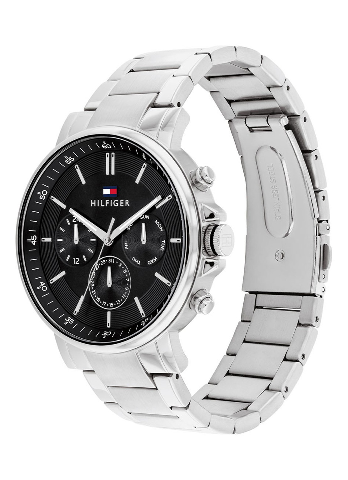Tommy Hilfiger Tyson horloge TH1710667  - detail 3 zilver