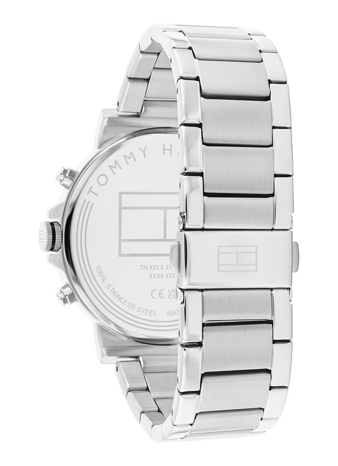 Tommy Hilfiger Tyson horloge TH1710667  - detail 4 zilver