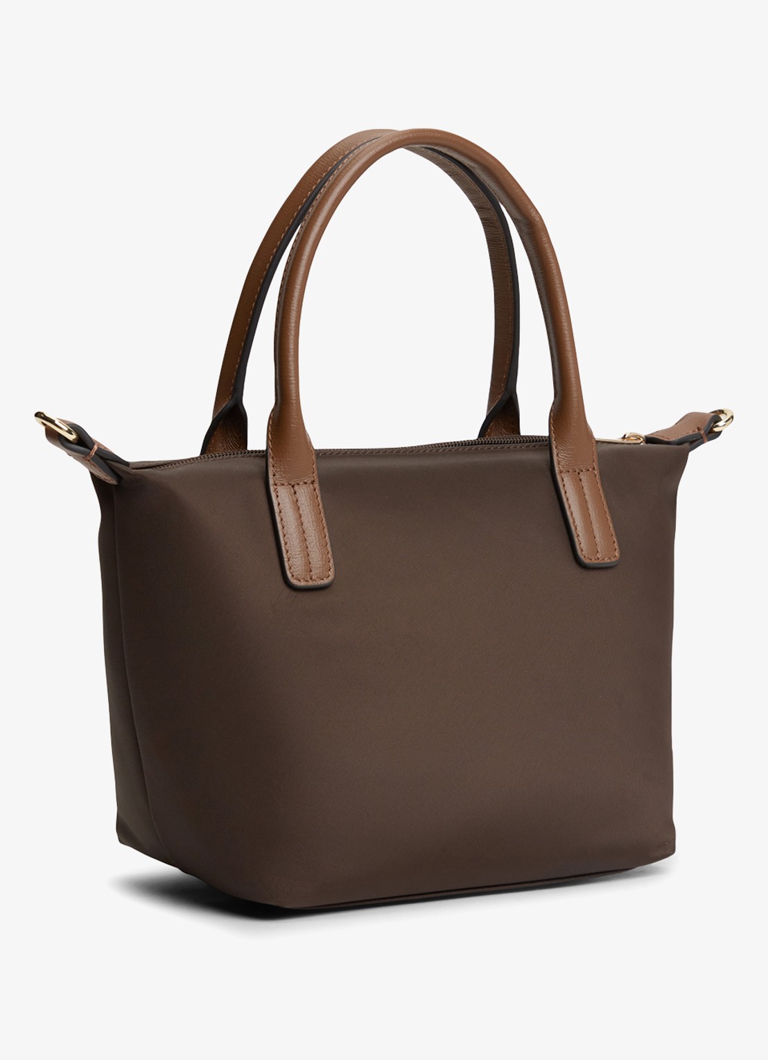 Tommy Hilfiger Webbing Crossbody Tote Bag - achterkant fondant brown-gug