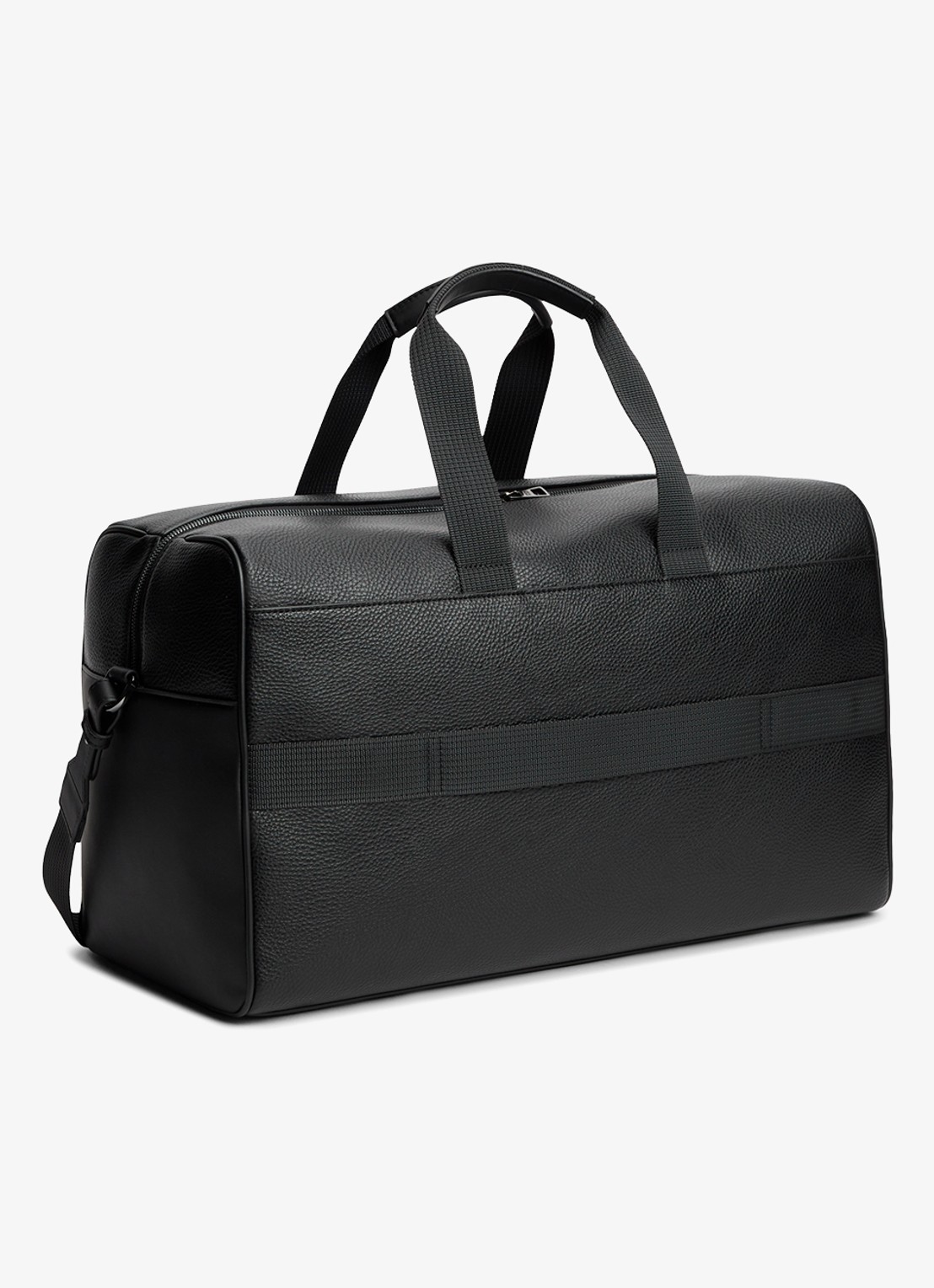 Tommy Hilfiger Weekendtas met logo en afneembare schouderriem - detail 2 zwart