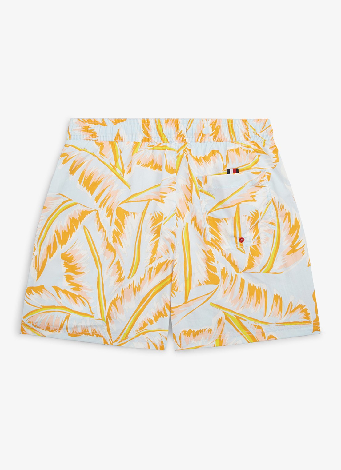 Tommy Hilfiger Zwemshorts met grafische print - achterkant multicolor