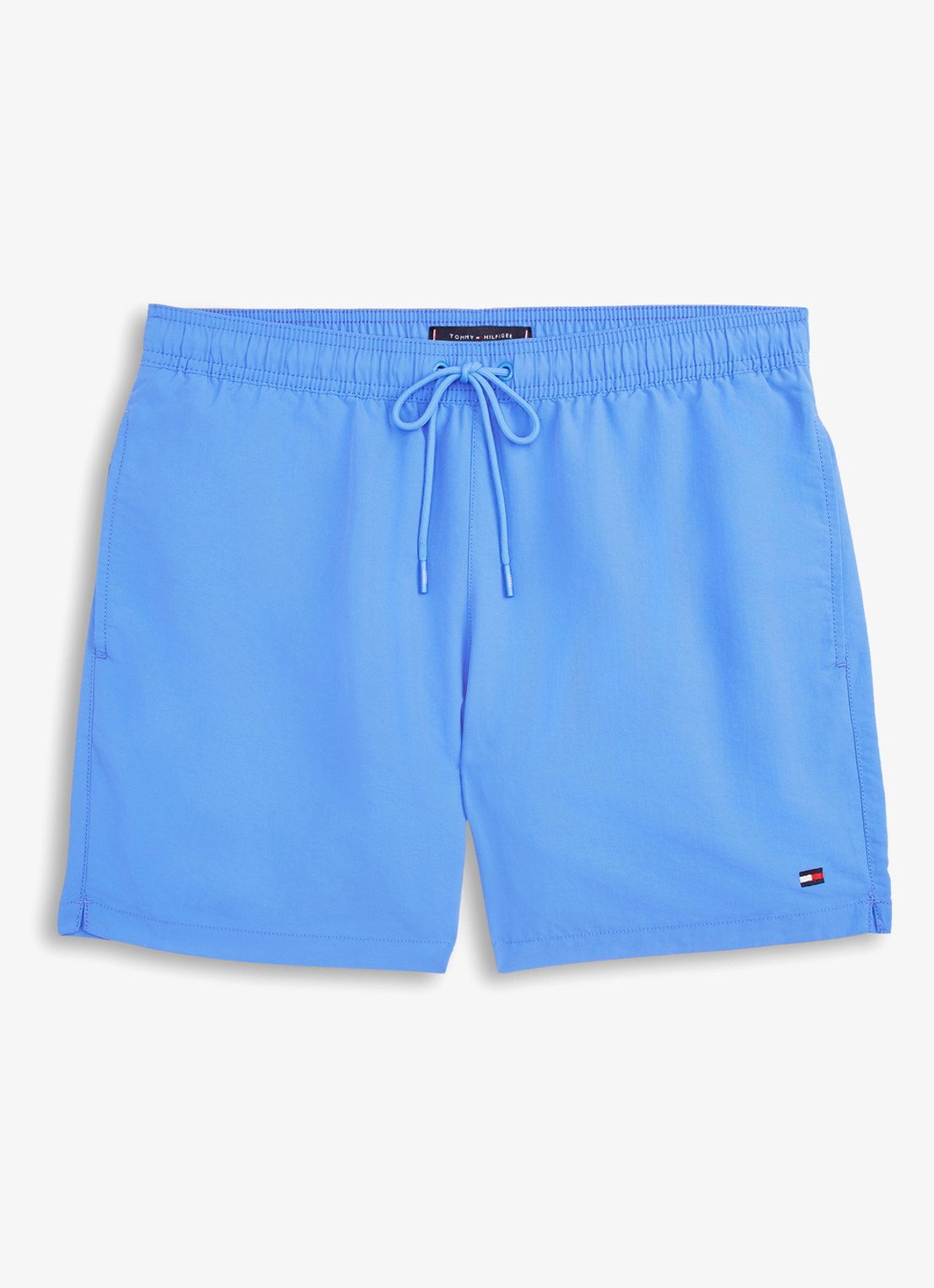 Tommy Hilfiger Zwemshorts met logo - voorkant blauw