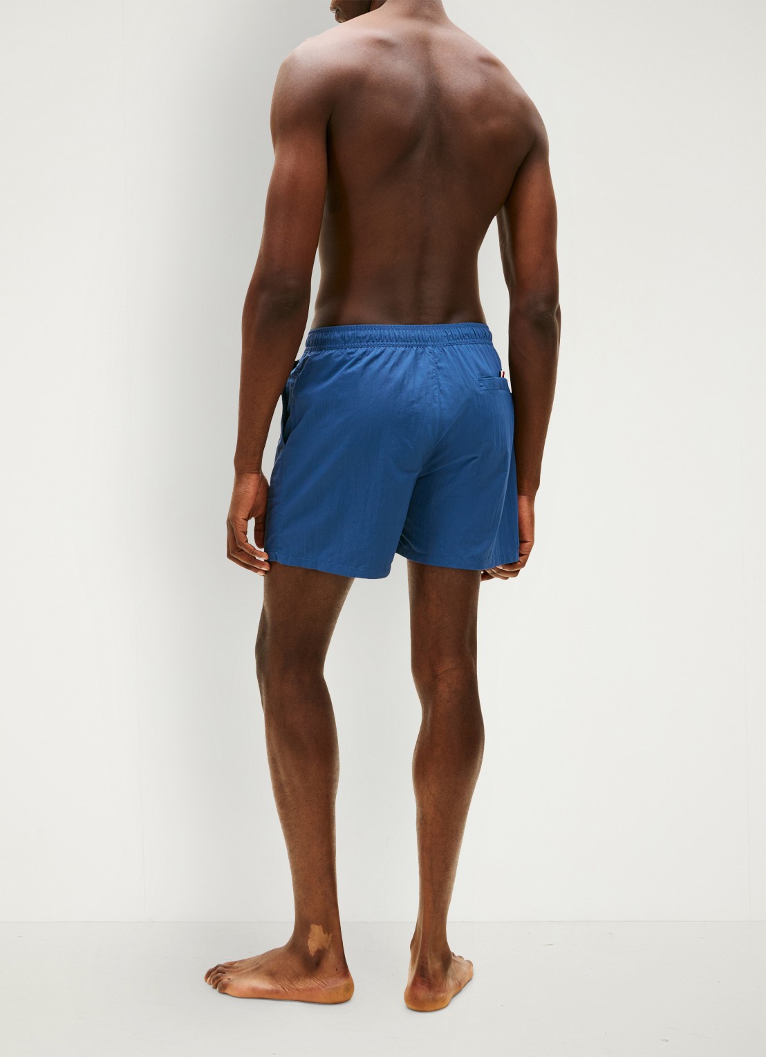 Tommy Hilfiger Zwemshorts met logo - achterkant blauw
