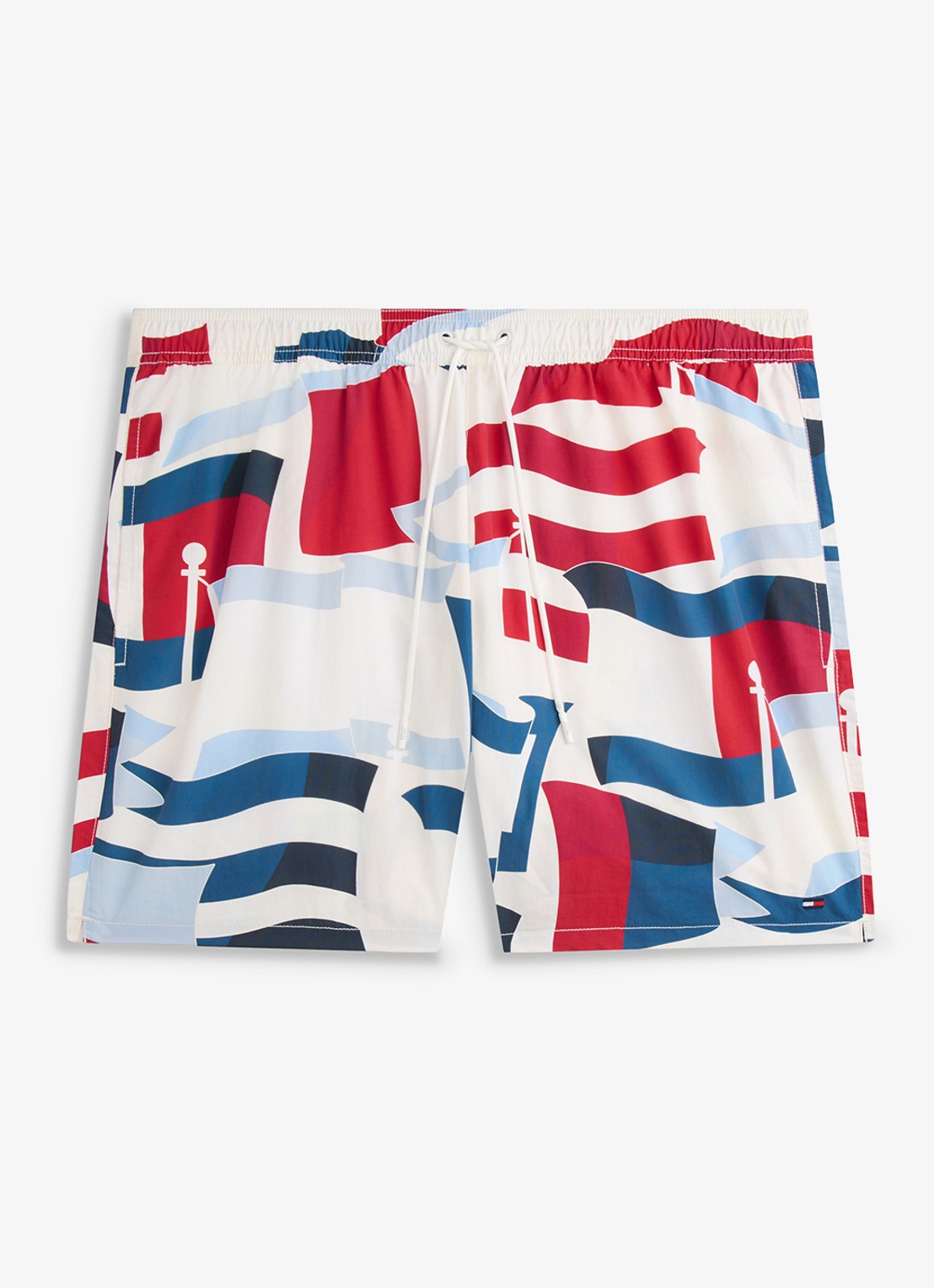 Tommy Hilfiger Zwemshorts met print - voorkant 2 rood