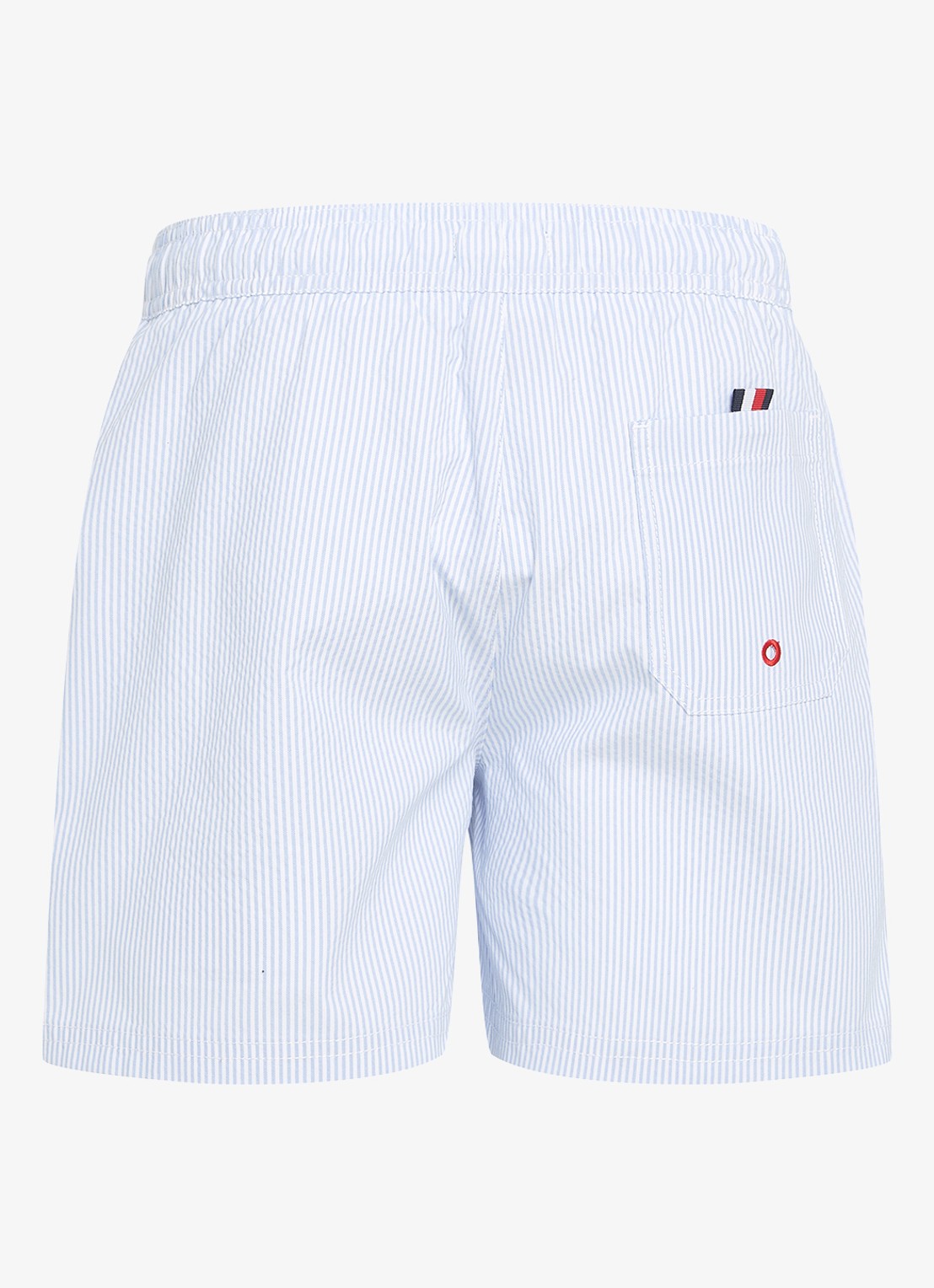 Tommy Hilfiger Zwemshorts met steekzakken  - achterkant wit